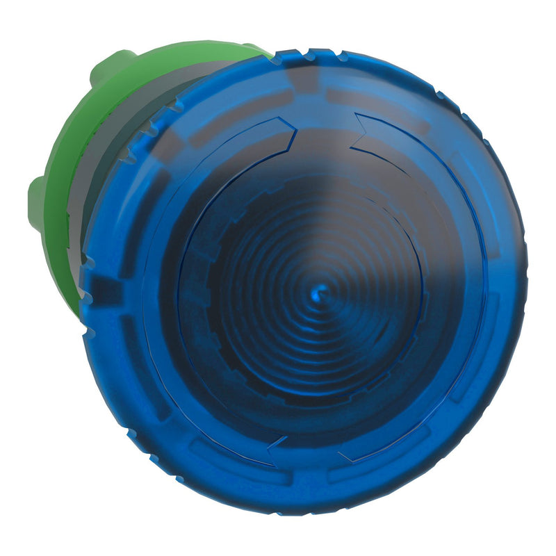 Schneider Electric - Frontelement für Pilztaster Frontelem. Pilzdrucktaster ZB5AW763 tastend, blau
