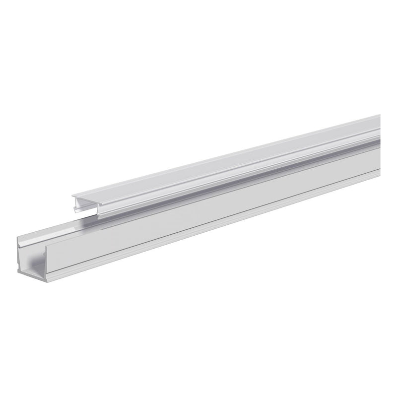 EVN Lichttechnik - Mechanisches Zubehör/Ersatzteile für Leuchten Aluminium-Profil APFLAT7AM300 inkl. Abdeckung