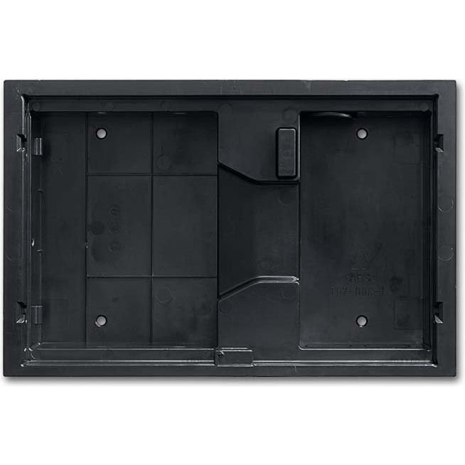 ABB Stotz S&J - Zubehör/Ersatzteile für Bussystem Unterputz-Montagedose 6136/07 UP-500 schwarz
