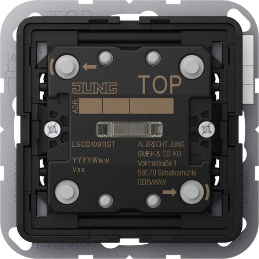 Jung - Bussystem-Tastsensor KNX-Taster Universal LS CD 10911 ST 1-fach
