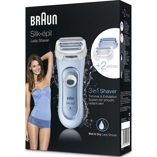BRAUN - Elektro-Rasierer Ladyshaver LS 5160 bl Silk-epil