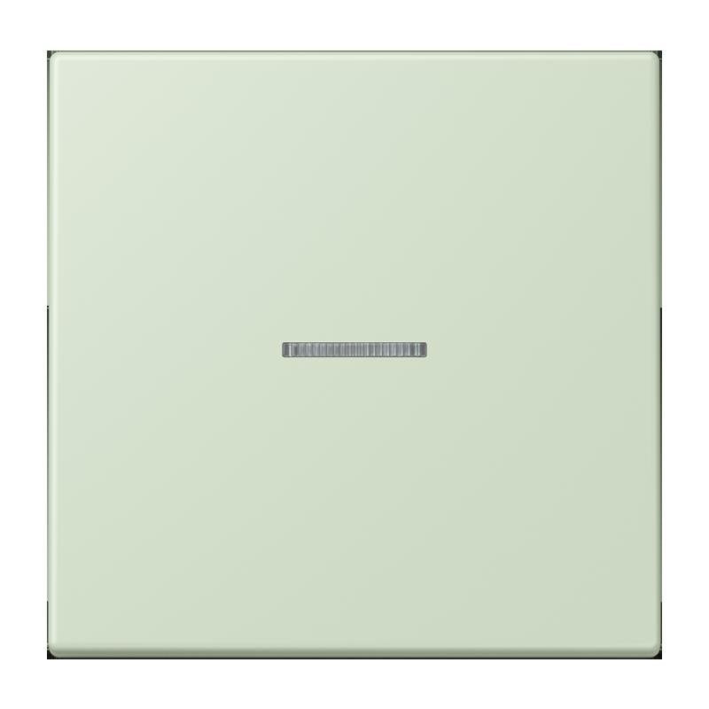 Jung - Abdeckung/Bedienelement für Installationsschalterprogramme Wippe mit Lichtleiter LC 101 KO5 218 vert anglais pale