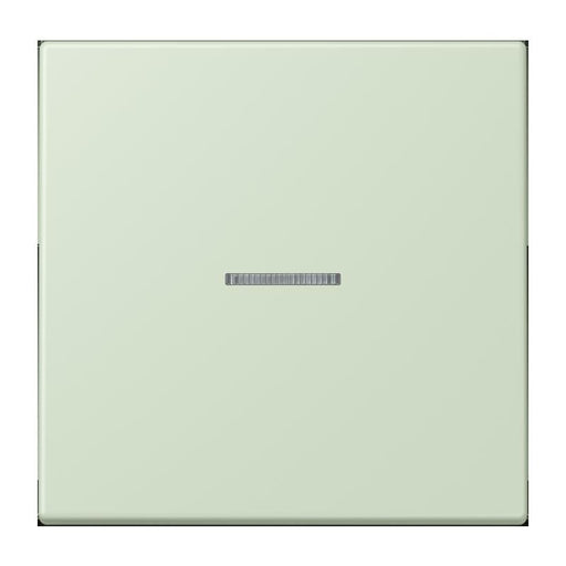 Jung - Abdeckung/Bedienelement für Installationsschalterprogramme Wippe mit Lichtleiter LC 101 KO5 218 vert anglais pale