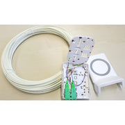 Idea Optical - Kommunikationsanschlussdose LWL FTTH-Aufputz Dose IO11881618230415 m.Kuppl.4xSC/APC 15m − 10 Stück