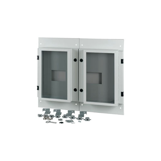 Eaton - Frontplatte (Schaltschrank) Frontplatte 2xNZM4 XM2N44F08C-55 Festeinbau grau