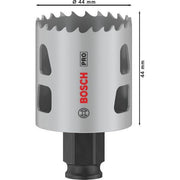 Bosch - Lochsäge PRO Multi Material PC Plus 2608594384 Lochsäge, 44 mm
