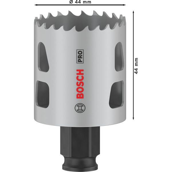 Bosch - Lochsäge PRO Multi Material PC Plus 2608594384 Lochsäge, 44 mm