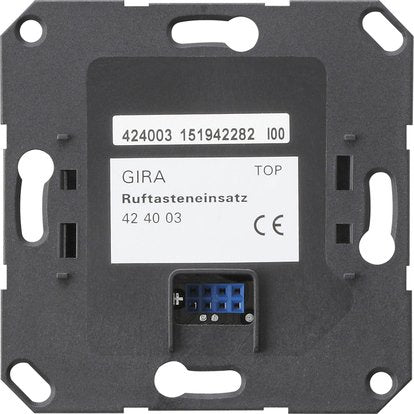 Gira - Zubehör/Ersatzteile für Installationsschalterprogramme Ruftastereinsatz 143900 Türkommunikation