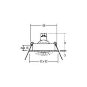 Brumberg Leuchten - Downlight/Strahler/Flutlicht LED-Einbaustrahler 350 mA 12644643 d2w