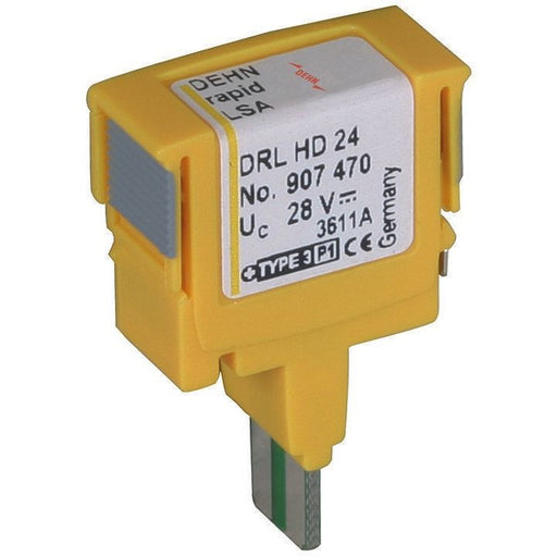 DEHN - Überspannungsableiter für Informations-/MSR-Technik ÜS-Ableiter DEHNrapid DRL HD 24 LSA Schutzstecker