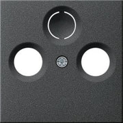 Gira - Einsatz/Abdeckung für Kommunikationstechnik Zentralplatte Antenne anth 086928 System55