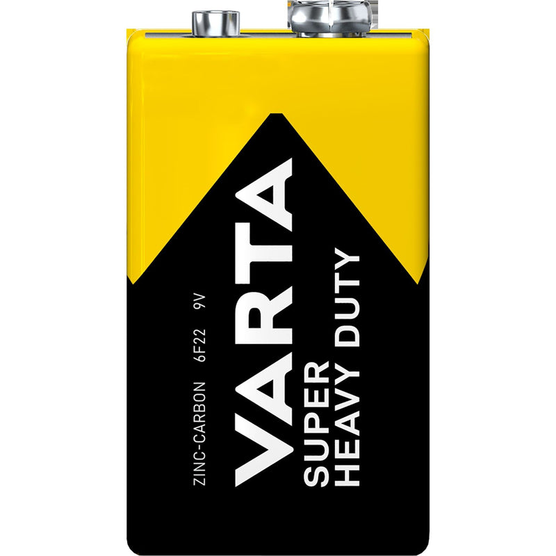 Varta Cons.Varta - Batterie Superlife E 2022 Fol.1 E-Block/6F22,Zink-K. − 12 Stück