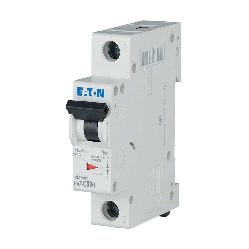 Eaton - Leitungsschutzschalter FAZ-C63/1 C 63A, 1p − 12 Stück