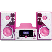 LENCO - HiFi-Komplettsystem Microanlage MC-020 Princess PLL/FM,BT