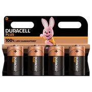 Hückmann - Batterie 1,5V Mono D Plus-D K4 (Bli.4) Plus Power Duracell