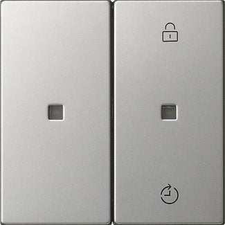 Gira - Bedienelement intelligent Funk-Bedienaufsatz 5493600 Memory edelstahl