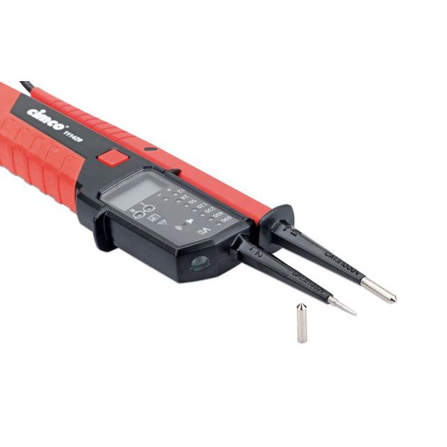 Cimco Werkzeuge - Spannungsprüfer AC/DC-Spannungsprüfer 111429 bis 690V m.LED+LCD