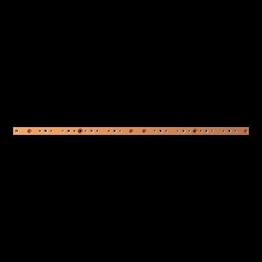 Striebel&amp;John - Sammelschiene Kupferschiene lose ZX2523 30x10mm, L:1024mm − 1 Stück
