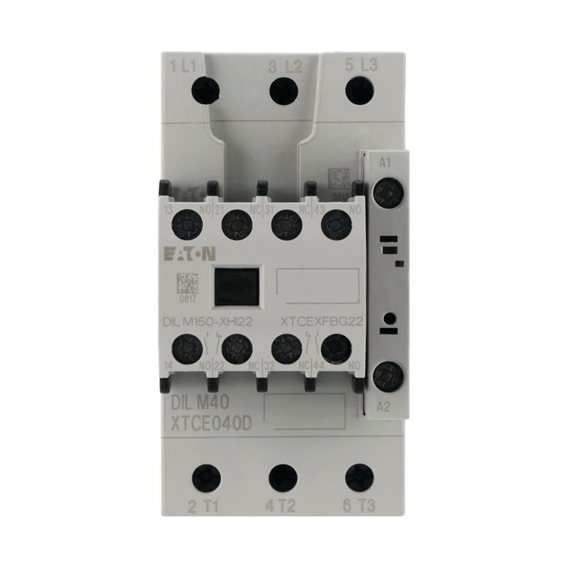 Eaton - Leistungsschütz zum Schalten von Wechselstrom Leistungsschütz DILM40-22(RDC24) 18,5kW/400V,DC