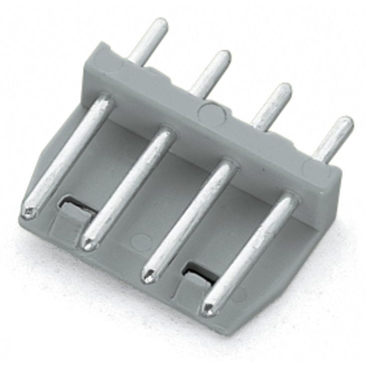 WAGO - Zubehör/Ersatzteile für Klemmen THT-Stiftleiste 252-954 Maß 3,5mm,grau − 1000 Stück