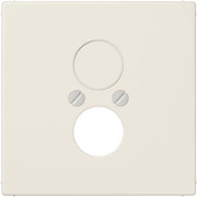 Jung - Einsatz/Abdeckung für Kommunikationstechnik Abdeckung ws LS 962 für 2 Kleinst.Dosen