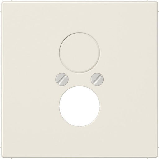 Jung - Einsatz/Abdeckung für Kommunikationstechnik Abdeckung ws LS 962 für 2 Kleinst.Dosen