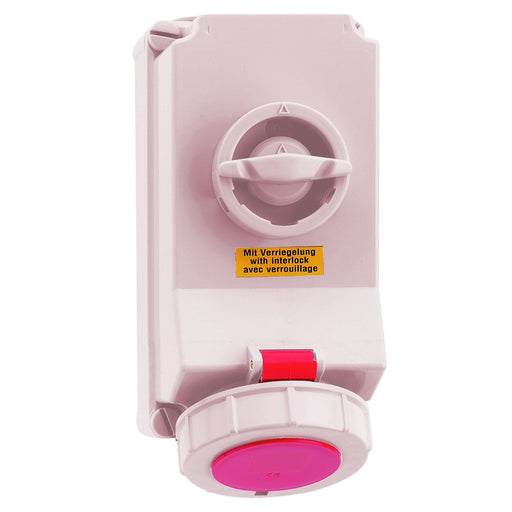 Bals Elektrotech - CEE-Steckdose abschaltbar, abgesichert (IEC 60309) CEE-Steckdose 160184 32A,5p,400V,6H,IP67