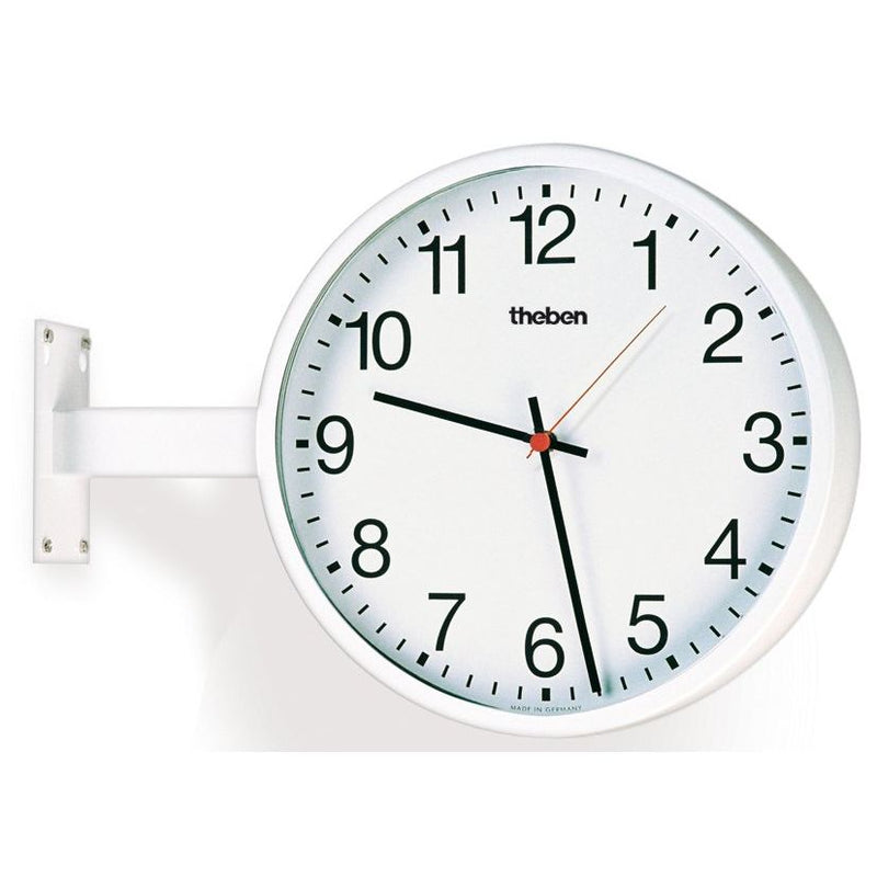Theben - Uhr Wanduhr, doppelseitig OSIRIA 242 AR-EIB arabische Zahlen