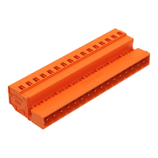 WAGO - Kabelsteckverbinder für Leiterplattensteckverbinder 1-Leiter-Stiftleiste 231-646/018-000 CAGECLAMP,2,5mm²,or − 25 Stück