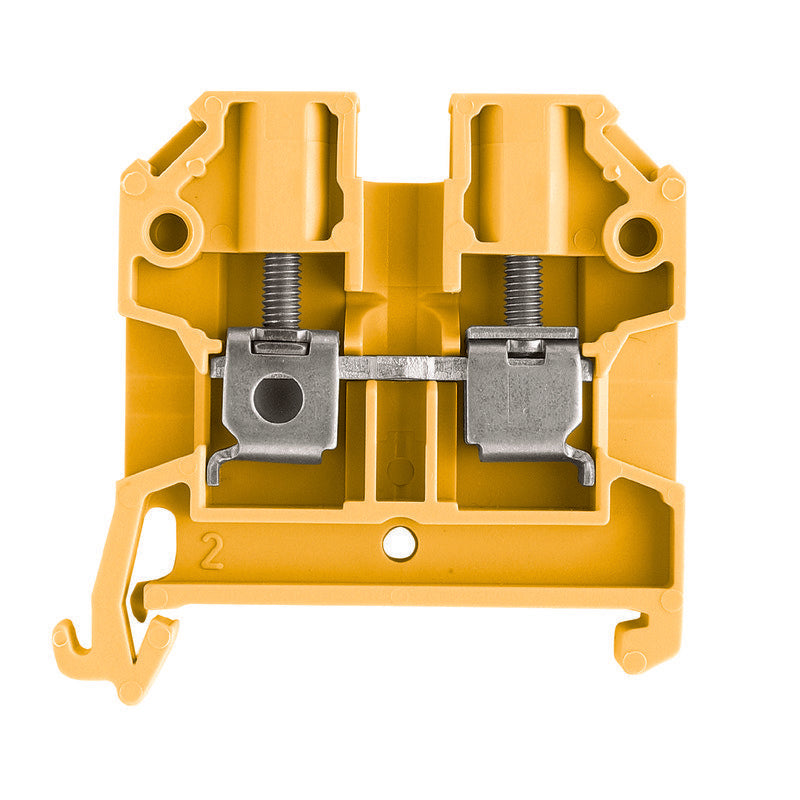 Weidmüller - Durchgangs-Reihenklemme Klemme SAK 4/35 GE 4 mm² − 100 Stück