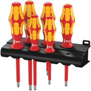 Wera - Werkzeugset VDE-Schraubendreher 006145 Satz 6-tlg mit Rack
