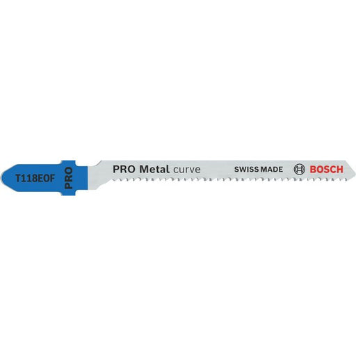 Bosch - Stichsägeblatt PRO Metal curve T118EOF 2608655099VE(2) Stichsägeblatt 83 mm − 10 Packung
