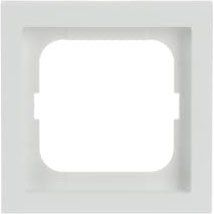 Busch-Jaeger - Abdeckrahmen Rahmen 1-fach 1721-884K studioweiß matt − 1 Stück by Busch-Jaeger
