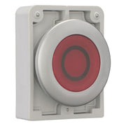 Eaton - Frontelement für Drucktaster Leuchtdrucktaste RMQ-Titan M30C-FDL-R-X0 flach tastend bes. 0