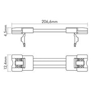 Nobile - Zubehör/Ersatzteile für Lichtschlauch/-band Verbinder flexibel 5er Set 5011510085 − 1 Stück