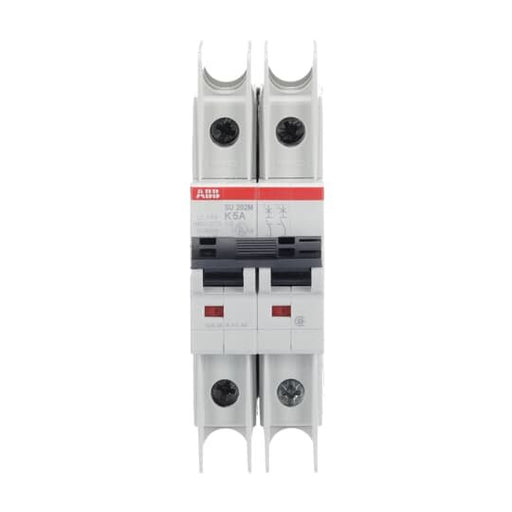 ABB Stotz S&J - Leitungsschutzschalter Sicherungsautomat SU202M-K5 10kA, 5A, 2P