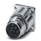 Phoenix Contact - Rundsteckverbinder, feldkonfektionierbar (Industriesteckverbinder) Gerätesteckverbinder ST-8ES1N8AWQ00S Vorderwand