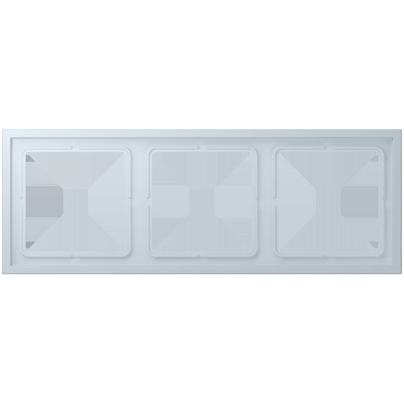 Jung - Abdeckrahmen Rahmen 3-fach LCZ 983 BF 209 outremer pale