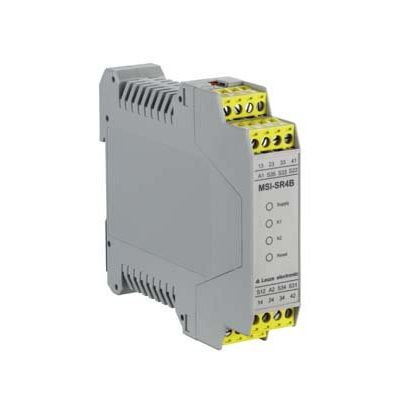 Leuze - Gerät zur Überwachung von sicherheitsgerichteten Stromkreisen Sicherheits-Schaltgerät MSI-SR4B-01