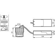 Philips Lighting - Lichttechnisches Zubehör/Ersatzteile für Leuchten LED-Einbaustrahler RS155Z MOD #94106999 827, dim. − 1 Stück