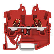 WAGO - Durchgangs-Reihenklemme 2-LeiterMini-Durchgangskl. 2050-1203 1 mm²,rot − 100 Stück