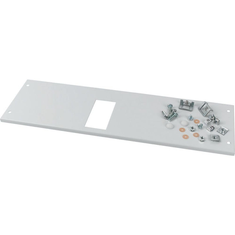 Eaton - Abdeckung/Blende/Beschriftungsleiste (Schaltschrank) Frontblende +Einbausatz 3p XMN130606C NZM1 horizontal grau
