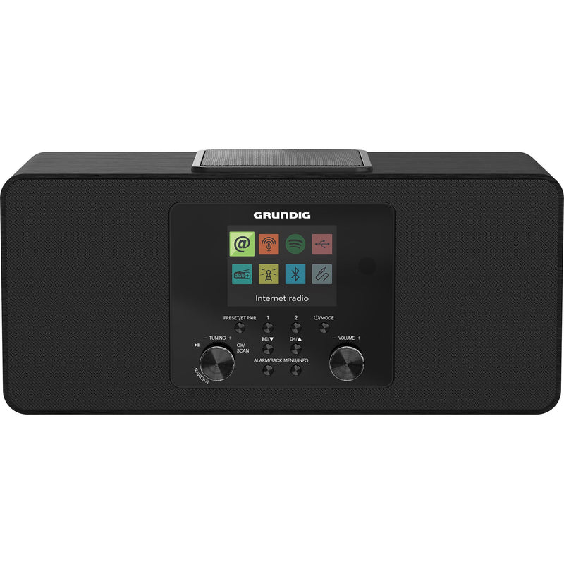 Grundig - Radio Internet/Digitalradio DTR 6100 2.1 DAB+ sw All-In-One,WEB B − 2 Stück