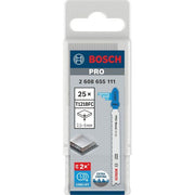 Bosch - Stichsägeblatt PRO Metal thick T121BFC 2608655111VE(25) Stichsägeblatt 92 mm