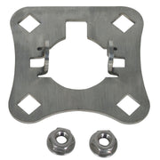 DEHN - Zubehör/Ersatzteile für Erdung und Blitzschutz Anschlussplatte APSR D50 4AE HVI V2A f. Stützrohre D 50mm