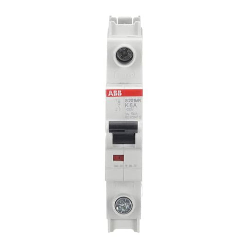 ABB Stotz S&J - Leitungsschutzschalter Sicherungsautomat S201MR-K6 10kA, 6A, 1P, RTT