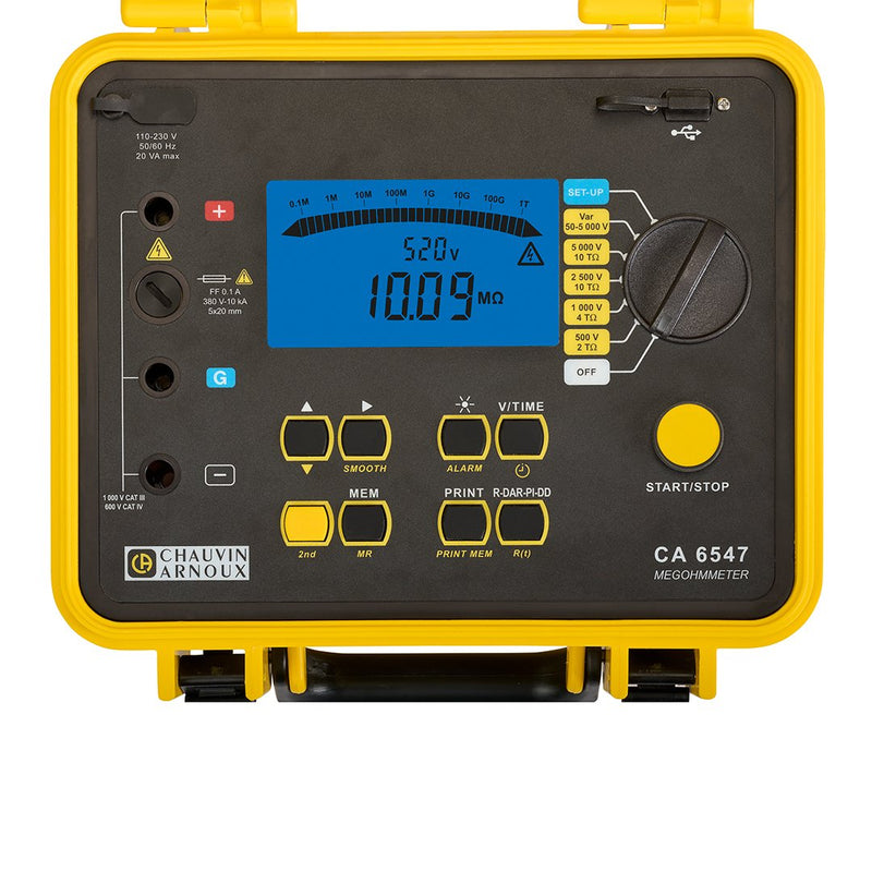 Chauvin Arnoux - Isolationsmessgerät Isolationsmesser C.A 6547 #P01139712 5kV