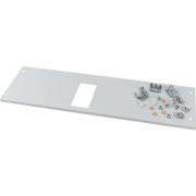 Eaton - Abdeckung/Blende/Beschriftungsleiste (Schaltschrank) Frontblende +Einbausatz XMN140604C NZM1 horizontal grau