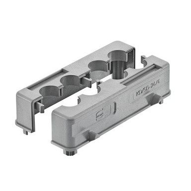 Harting - Gehäuse für Rechtecksteckverbinder Durchführungsgehäuse 09300240408 f.4Kabeldurchführung