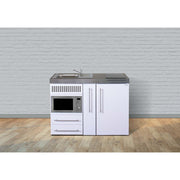Stengel - Mini-Küche Miniküche Premiumline MPM120AKSMWGKFreBli weiß